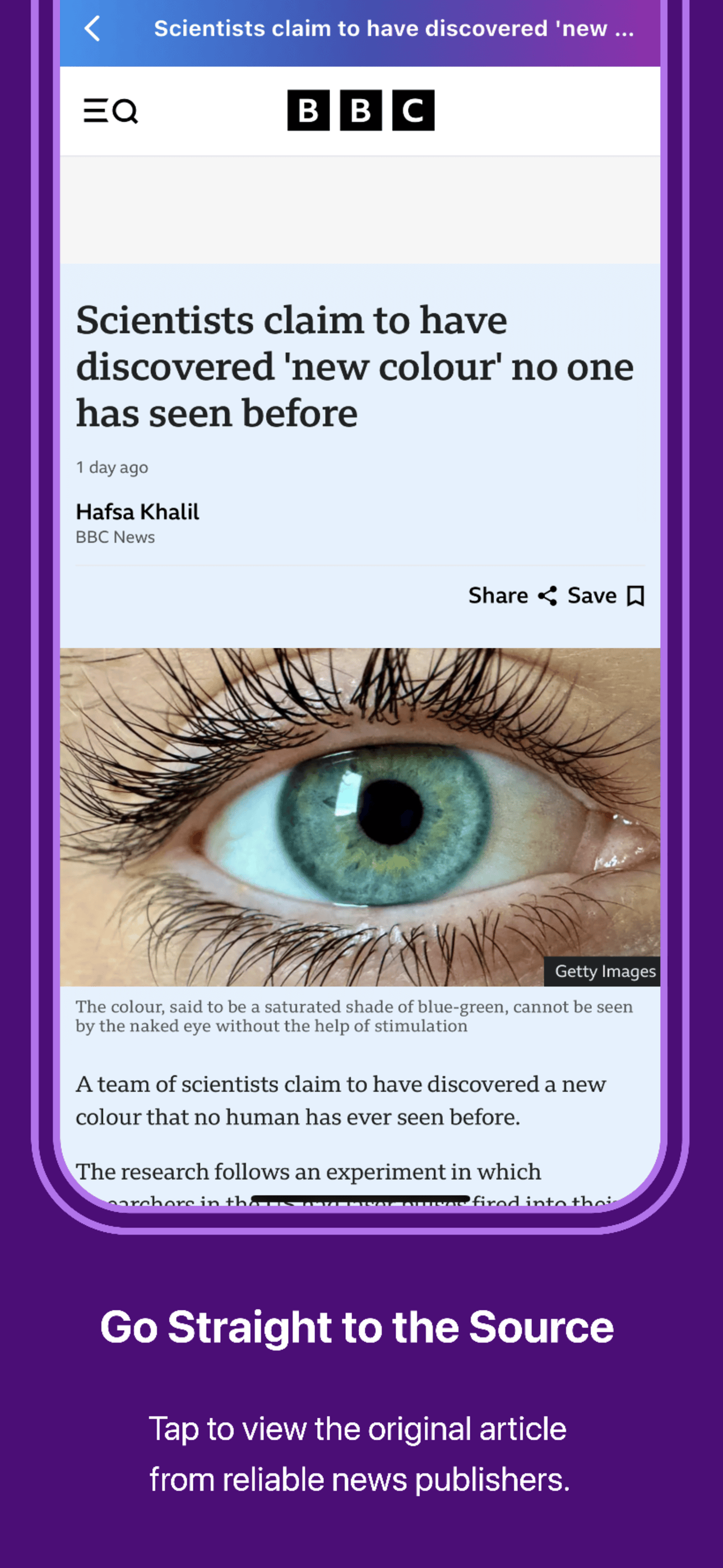 Web view screen